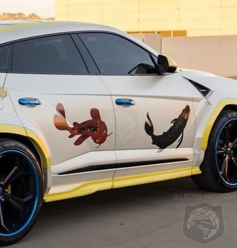 No Limits May Not Be A Good Thing Rapper Shows Off His Eclectic Taste With Custom Wrapped Urus